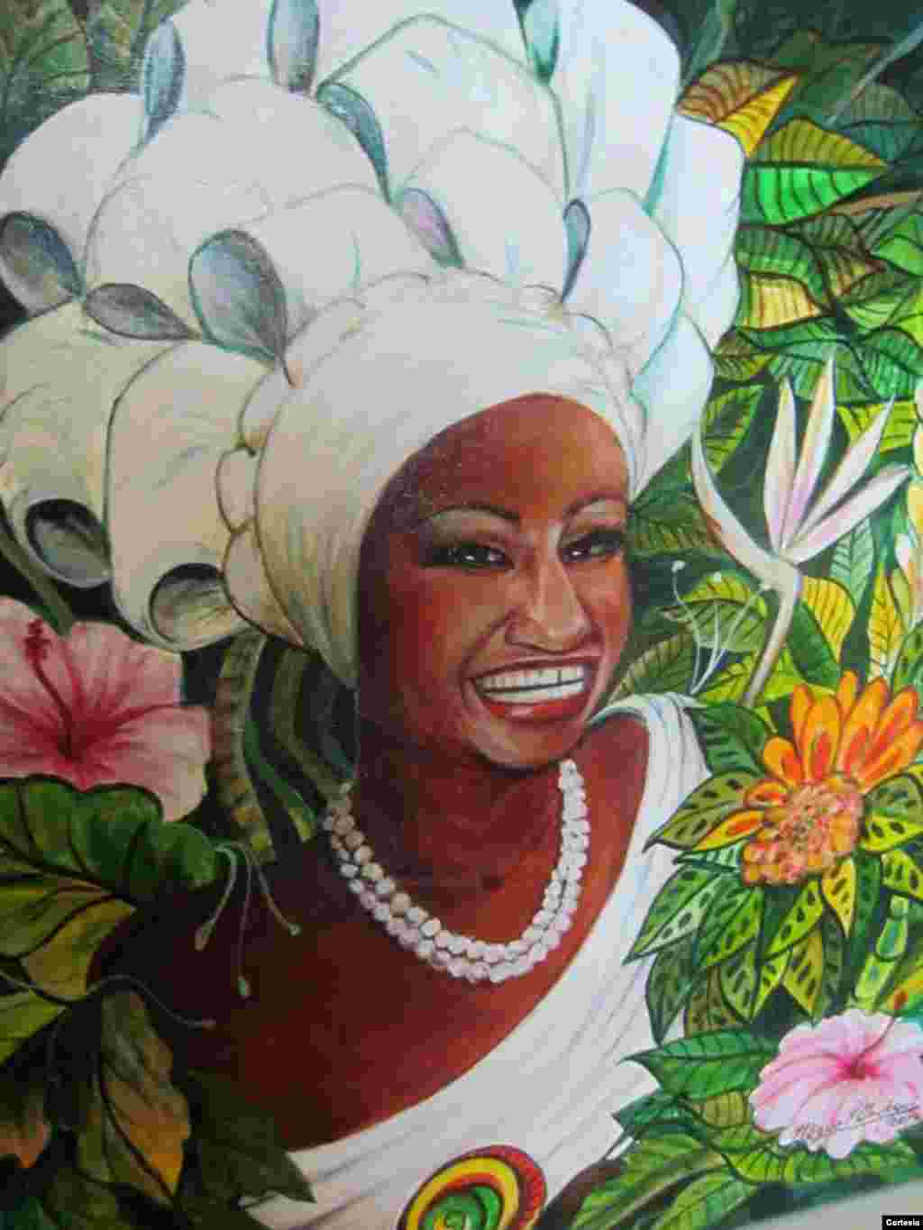 Celia Cruz es poseedora de una estrella en el Paseo de La Fama en Hollywood, cinco premios Grammy, doctorados Honoris Causa de tres universidades de Estados Unidos. Foto cortesía/ Omer Pardillo